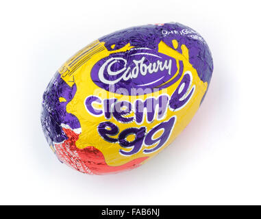 Cadbury crema di uovo di Pasqua Foto Stock