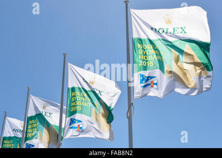 Sydney, Australia. Il 26 dicembre, 2015. Rolex Sydney Hobart Yacht Race 2015. Credito: Azione Sport Plus/Alamy Live News Foto Stock