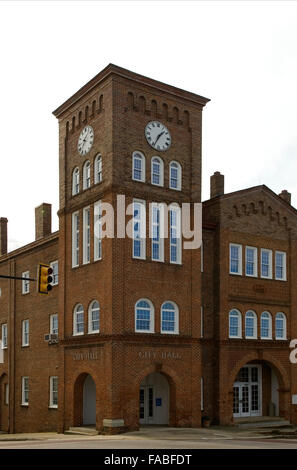 Chester City Hall & Opera House South Carolina USA Foto Stock