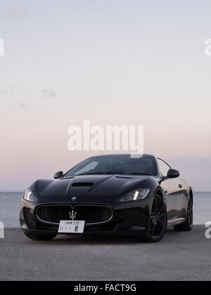 Maserati GranTurismo MC Stradale (Modello 2015) Italiano Auto sportiva assemblati Modena, Italia. Pininfarina ha progettato. Foto Stock