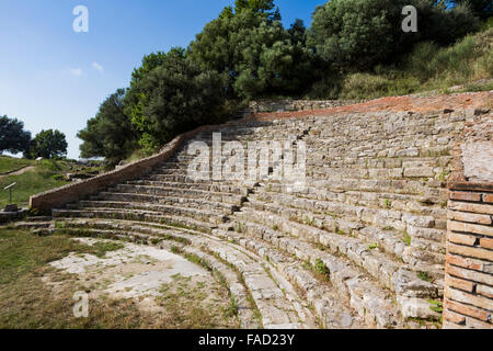 Apollonia, o Apoloni, Fier Regione, Albania. Antica città greca fondata nel VI secolo A.C. Foto Stock