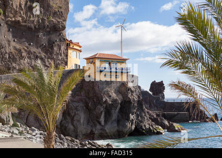 Restaurante do Cais. Ponta do Sol, di Madera Foto Stock