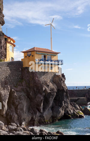 Restaurante do Cais. Ponta do Sol, di Madera Foto Stock