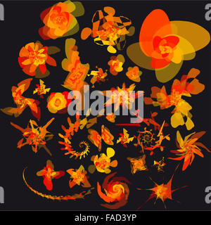 Ingranaggio di grafica bellissima multi colore immagine raster Foto Stock