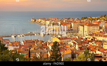 Pirano, Slovenia Foto Stock