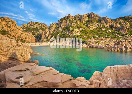 Costa Paradiso Beach, l'isola di Sardegna, Italia Foto Stock