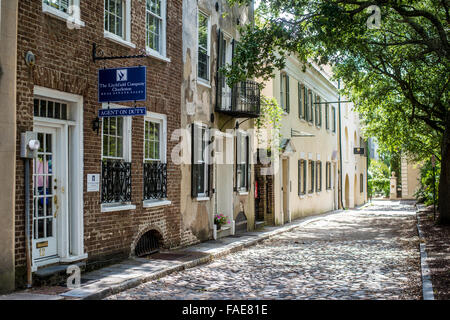 Street view a Charleston, Carolina del Sud Foto Stock