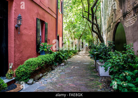 Architettura in Charleston, Carolina del Sud Foto Stock