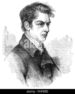 William Hazlitt, 1778-1830, un scrittore inglese, Foto Stock