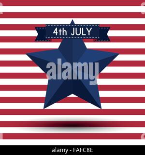 Illustrazione Vettoriale il giorno di indipendenza usa Illustrazione Vettoriale