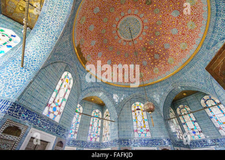 Viaggi Turchia - Istanbul. Il Palazzo Topkapi. Padiglione harem. Foto Stock