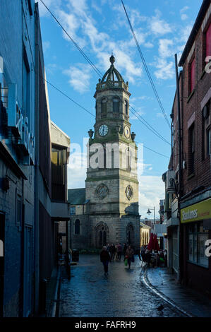 St Giles chiesa a Pontefract, Yorkshire Foto Stock