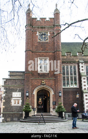 Middle Temple Hall, Inns of Court, Londra, Inghilterra, Regno Unito, Foto Stock