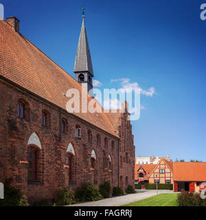 Immagine del longhouse di Saint Olafs chiesa. Helsingor, Danimarca. Foto Stock