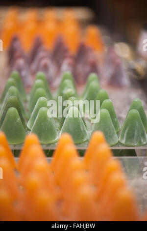 Gelatina colorata caramelle assortimento Foto Stock