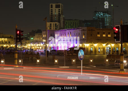 Souq Waqif a Doha, in Qatar Foto Stock