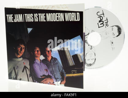 The Jam, This is the Modern World, Second Album, pubblicato nel novembre 1977 Foto Stock