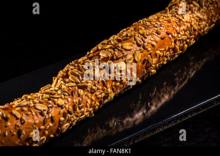 Panificio whitebread tedesco snack colazione yummi fresco Foto Stock