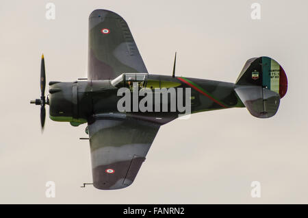 Il Curtiss P-36 Hawk, noto anche come Curtiss Hawk Model 75, era un aereo da caccia progettato e costruito negli anni '1930 Foto Stock