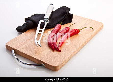 Red Hot Chili Peppers sul bordo di taglio Foto Stock