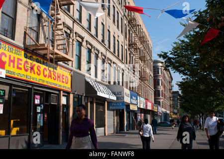 Harlem era una zona conosciuta dagli Indiani come Muscoota (Pianura) e utilizzato come un terreno fertile grazie alla sua terra fertile. In 1658, G Foto Stock