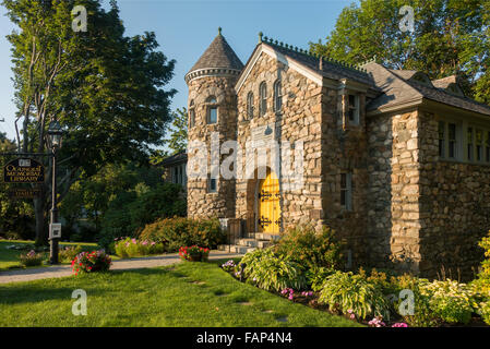 Ogunquit Memorial Library Maine Foto Stock