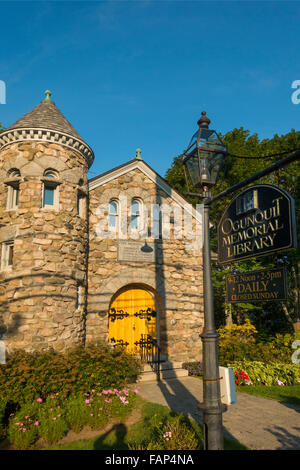 Ogunquit Memorial Library Maine Foto Stock