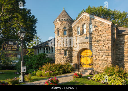 Ogunquit Memorial Library Maine Foto Stock