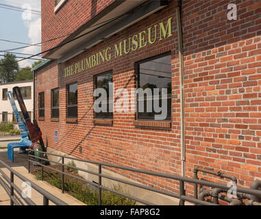 Il plumbing museum Watertown MA Foto Stock