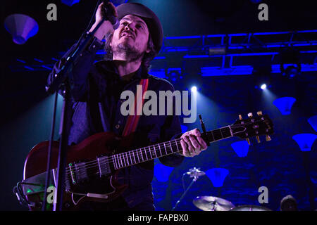 Milano Italia. 08 marzo 2012. La American band alternative rock Wilco si esibisce dal vivo sul palco del music club Alcatraz durante 'T Foto Stock