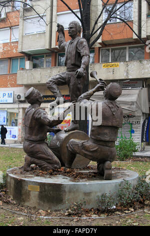 Il cuore della penisola balcanica, Skopje Foto Stock