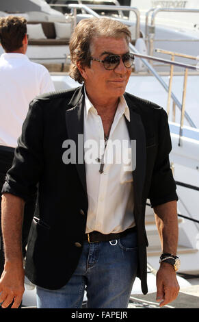Roberto Cavalli a Cannes 2011 Foto Stock