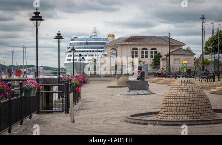 John F Kennedyt Park, Cobh Foto Stock