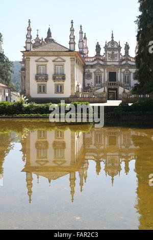 Il Solar Palazzo Mateus in Vila Real, Portogallo Foto Stock
