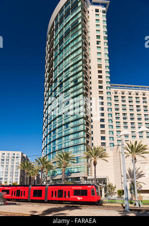 L'Omni Hotel nel centro cittadino di San Diego, California Foto Stock