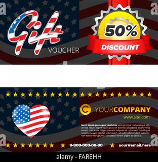 Illustrazione Vettoriale,voucher regalo modello con pattern colorati,carino Buono regalo Buono certificato modello di disegno,dono certif Illustrazione Vettoriale