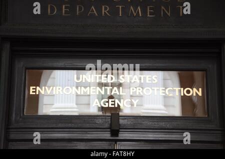 United States Environmental protection agency edificio segno Washington dc Foto Stock