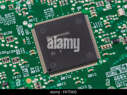 Panasonic chip di circuito integrato Foto Stock