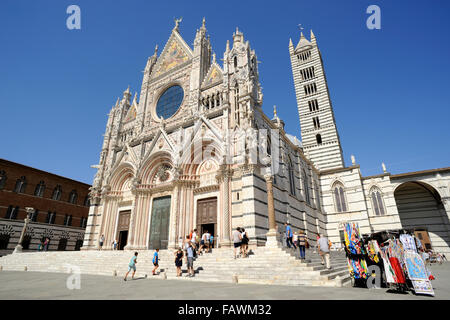 Italia, Toscana, Siena, cattedrale Foto Stock