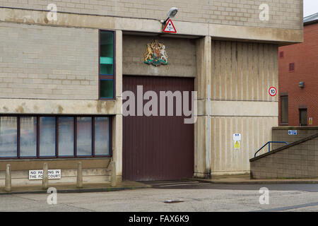 HMP Wakefield, sua maestà della prigione di Wakefield. Categoria di uomini del carcere Foto Stock