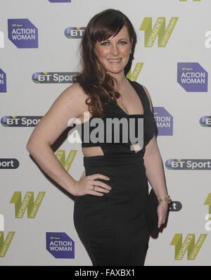 2015 BT Sport azione donna Awards - Gli arrivi con: Guest dove: Londra, Regno Unito quando: 01 Dic 2015 Foto Stock