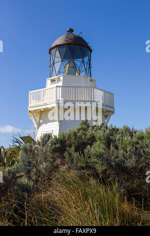 Teste di Manukau Lighthouse, Auckland, Nuova Zelanda, Sabato, 09 agosto 2014. Foto Stock