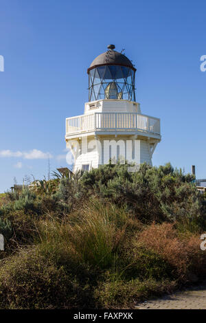 Teste di Manukau Lighthouse, Auckland, Nuova Zelanda, Sabato, 09 agosto 2014. Foto Stock