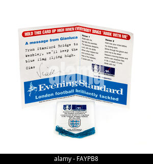 Ricordi dell'ultimo sempre di F.A. Per la finale di coppa giocato all'originale Wembley Stadium il 20 maggio 2000 Foto Stock
