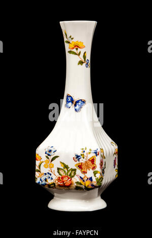Aynsley ceramica "Garden Cottage " bud vase Foto Stock