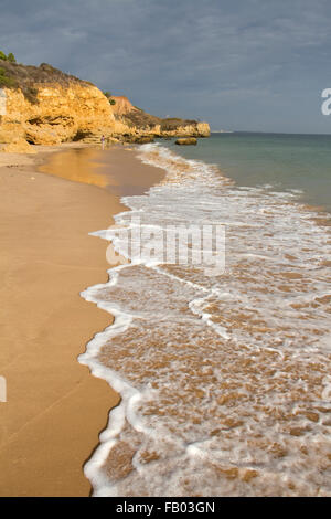 Spiaggia di praia de santa eulalia, nei pressi di Albufeira, Algarve, PORTOGALLO Foto Stock