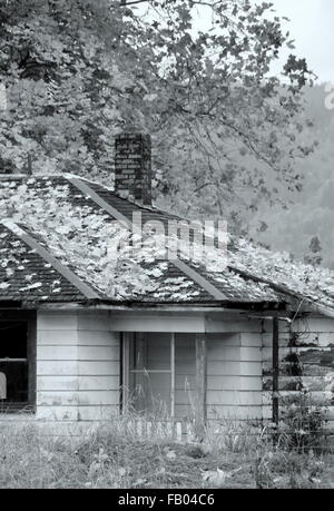 Il tempo è andato.- ghost house in missione,BC Foto Stock