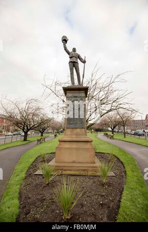 Il Lancashire Fusiliers War Memorial, Torre dei giardini, Bury, Greater Manchester, Inghilterra Foto Stock