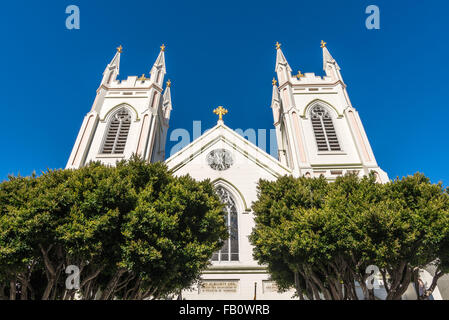 San Francesco di Assisi chiesa cattolica romana su Vallejo Street di San Francisco, CA Foto Stock