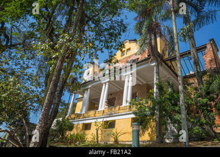 Centro Cultural Municipal Parque das Ruínas, Santa Teresa, Rio de Janeiro, Brasile Foto Stock